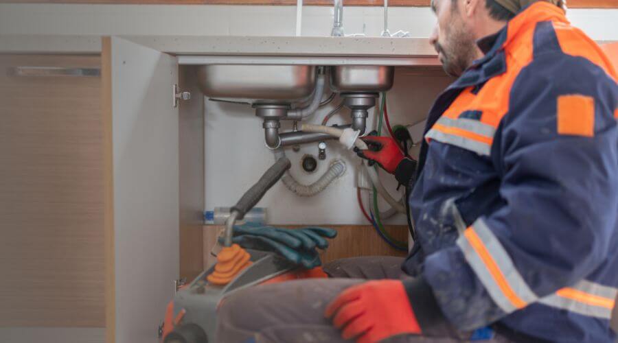 Camera Pipe Inspection Under Slab in Glendale, OR